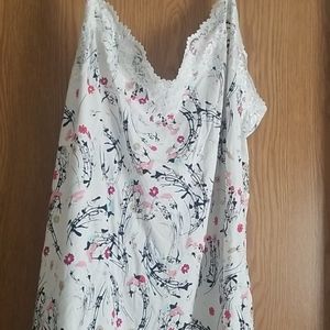 Sweet flowered lacy cami